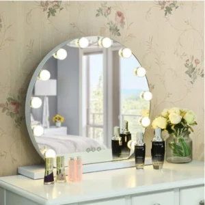 Hollywood Round Vanity Mirror