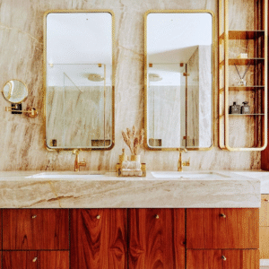 Gold PVD Coated SS 304 Mirror Frame