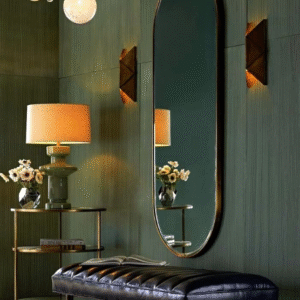 Premium Gold Finish Stainless Steel Mirror Frame | Custom Shapes