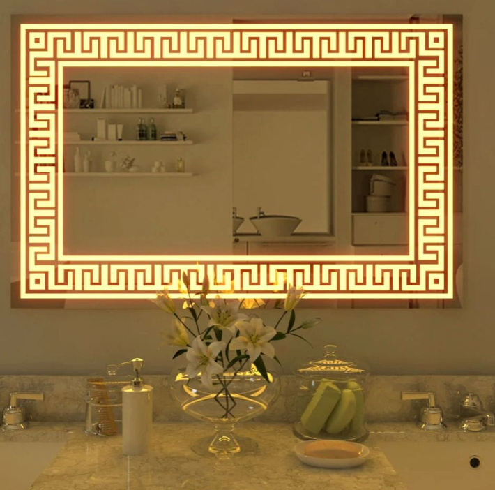 Luxury Horizontal LED Light Mirror