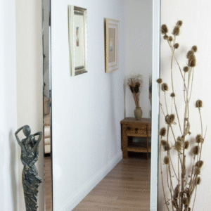 Taper Design Beveled Mirror | Luxury Frameless Wall Mirror